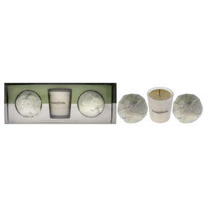 Light Candle Set - Lemongrass and Bergamot by Aromaworks-3 Pc